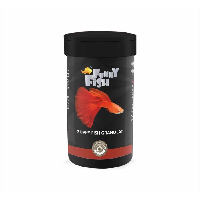 FUNNY FISH GUPPY FISH GRANULAT 100ml 12li