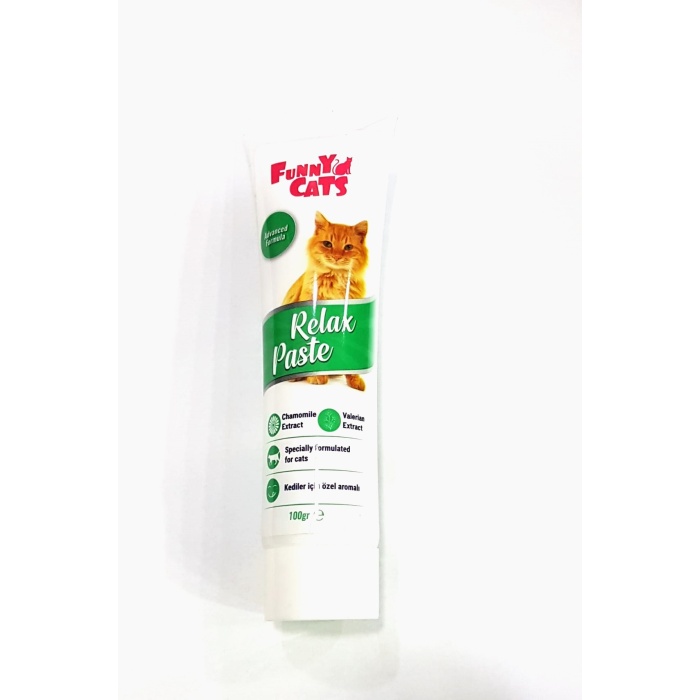 Funny Cats Relax Paste 12li