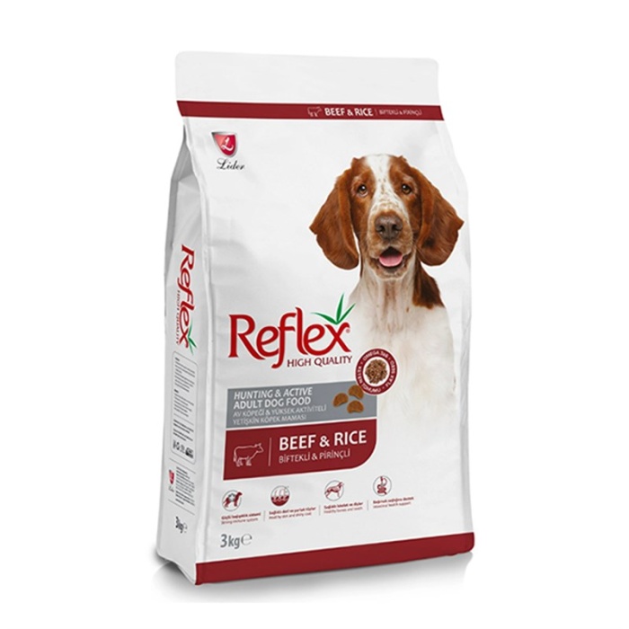 Reflex Biftekli High Energy Yetişkin Köpek Maması 3kg