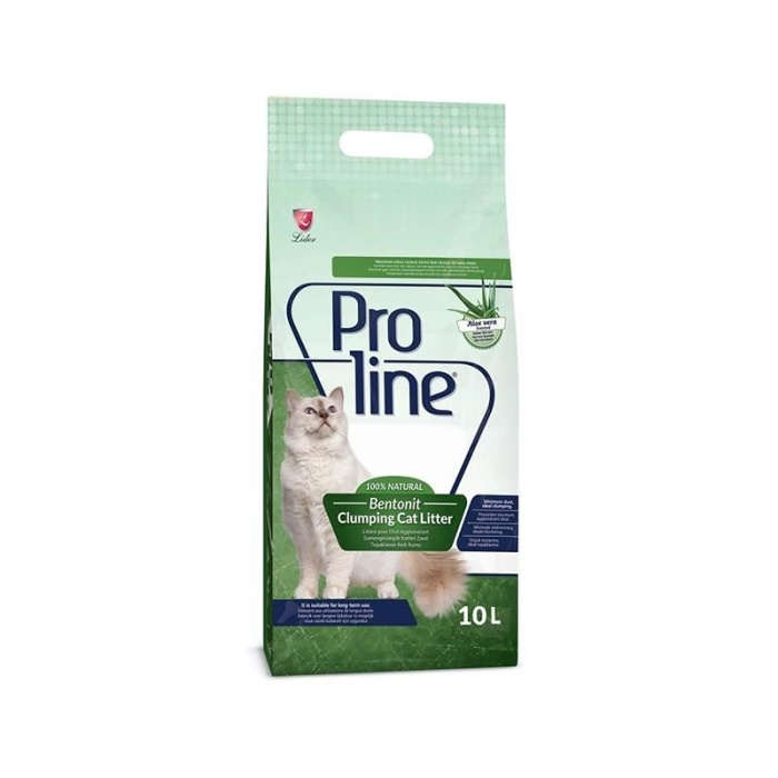 PROLİNE BENTONİT KEDİ KUMU 10 LT ALEOVERA