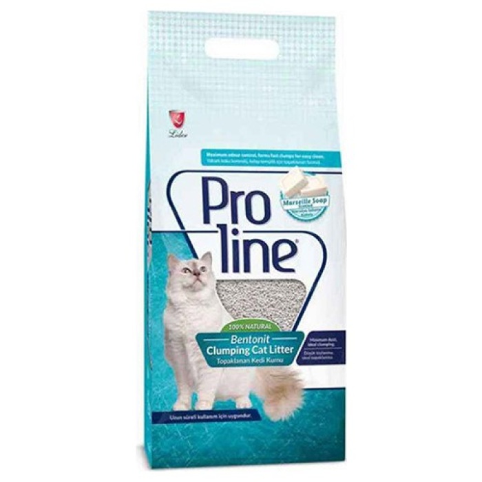 PROLİNE BENTONİT KEDİ KUMU 10 LT MARSİLYA