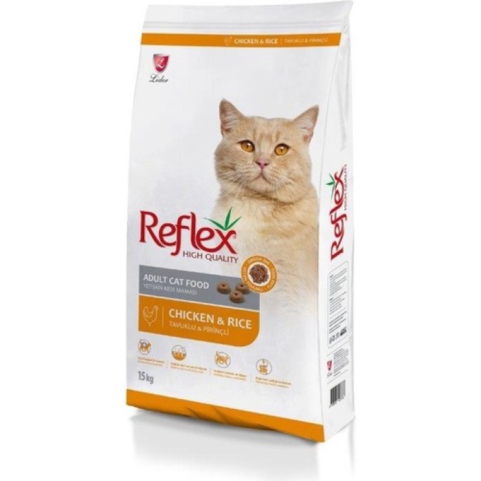 Reflex Tavuklu Yetişkin Kedi Maması 15 Kg