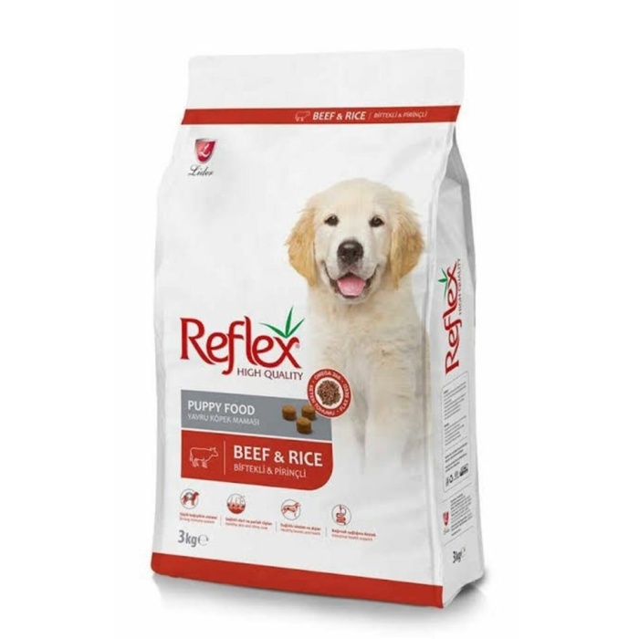 Reflex Biftekli Pirinçli Yavru Köpek Maması 3 Kg