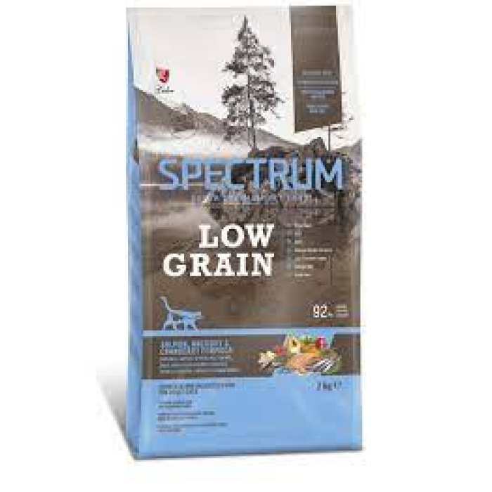 Spectrum Low Grain Yetişkin Kedi Maması Somonlu&Hamsili&Kızılcıklı 2 Kg