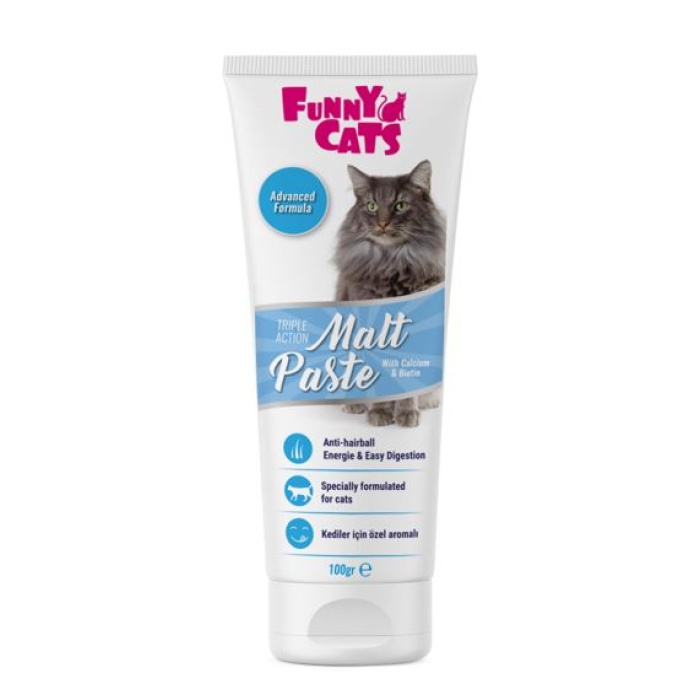 FUNNY CATS MALT PASTE 100GR