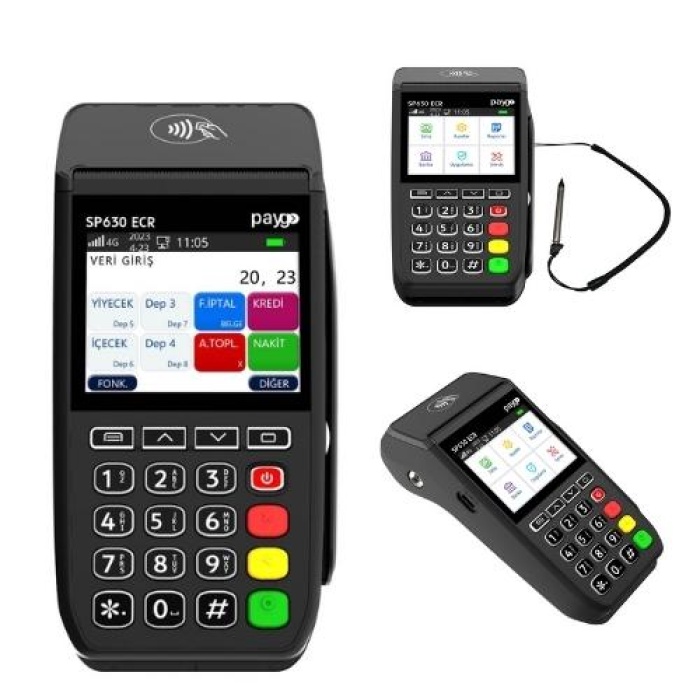 Paygo Sp630 Pro ECR 4G Eft pos Yazarkasa 