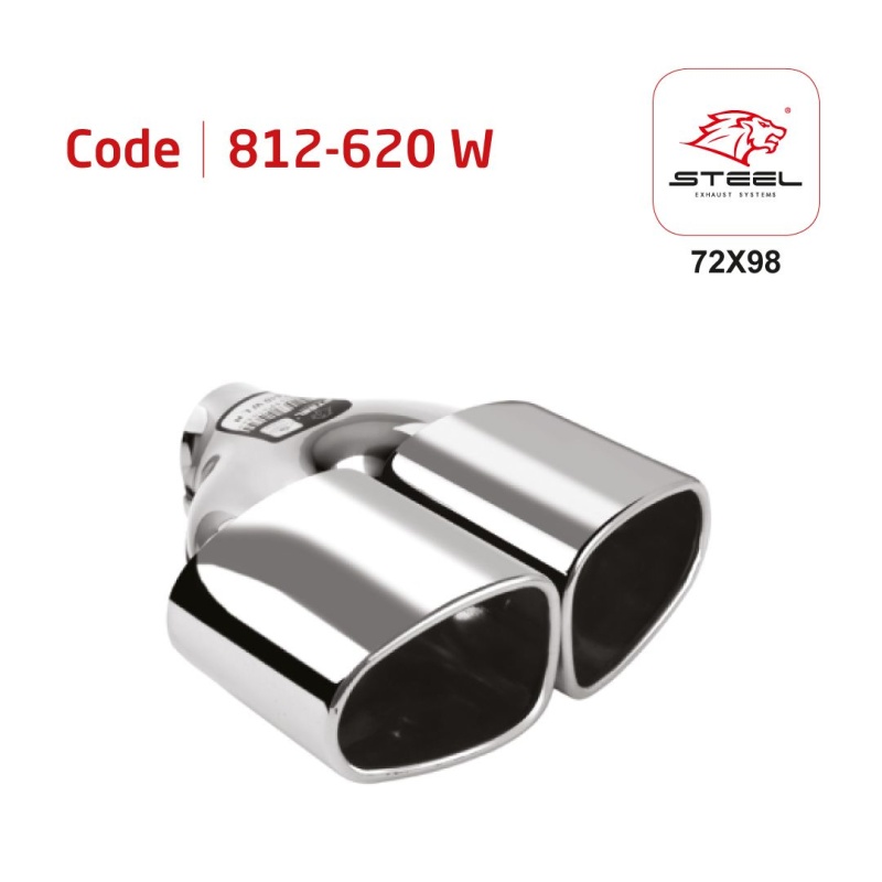 Steel Egzoz Paslanmaz Çelik 812-620 W