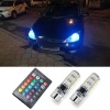 Toptan Kumandalı T10 Rgb Led Ampül Renkli