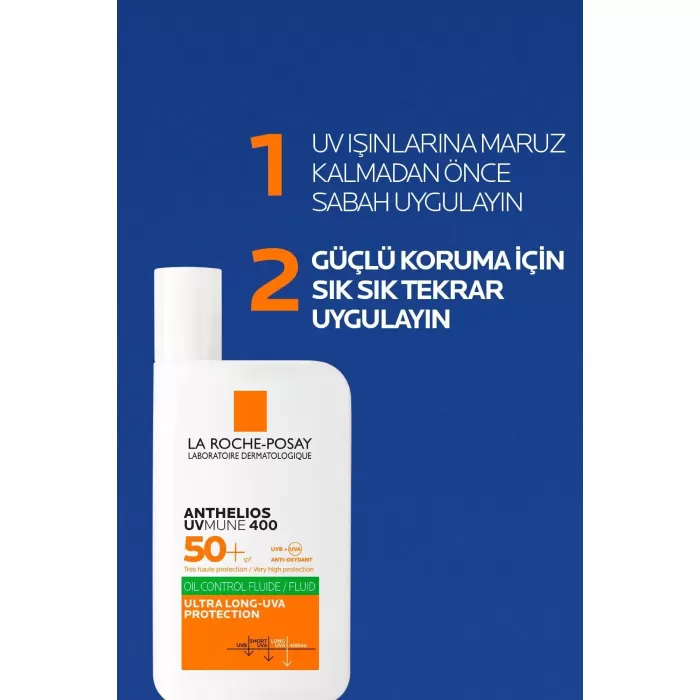 La Roche Posay La Roche Oıl Control Fluıd Yüz Güneş Kremi 50ml