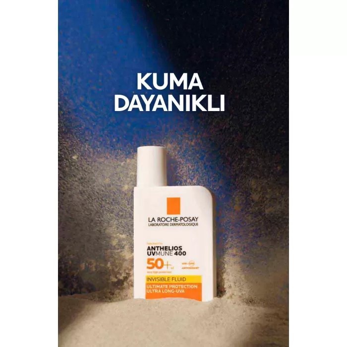 La Roche Posay Anthelios Uvmune400 Invisible Fluid Spf50+Tüm Cilt Tipleri İçin Yüz Güneş Kremi 50 ml