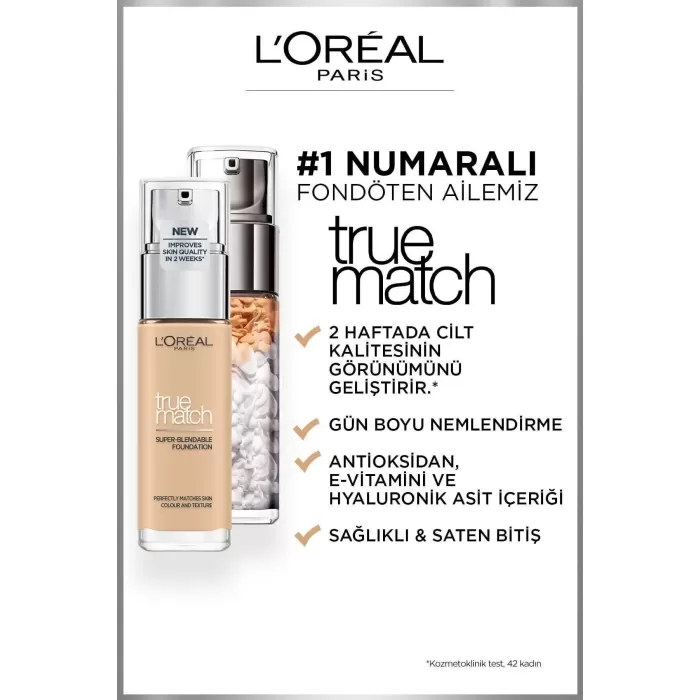 LOreal Paris True Match Bakım Yapan Fondöten 1.5 LINEN