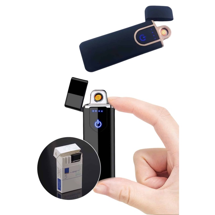 Çakmak Usb Şarj Rüzgardan Etkilenmez Elektronik Çakmak
