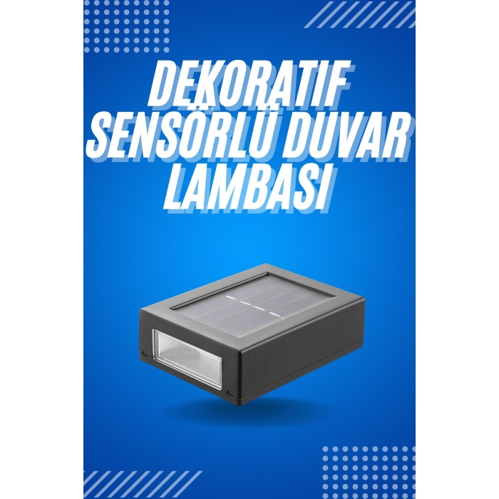 Solar Güneş Enerjili Çift Taraflı Duvar Lambası Çift Taraflı Duvar Lamba Güneş Enerjili