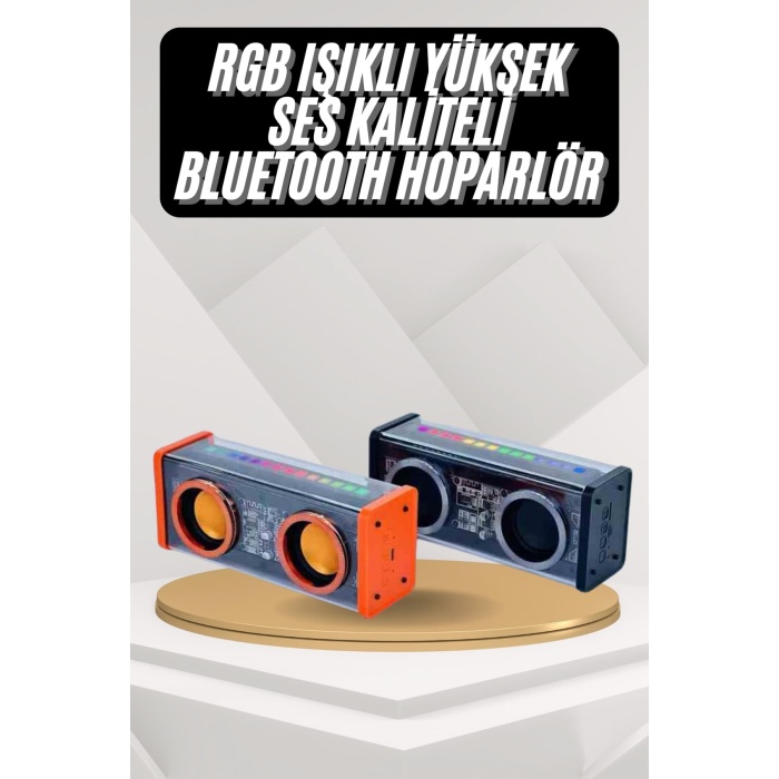 Bluetooth Hoparlör Taşınabilir Hoparlör 5.0 Bluetooth TWS Stereo Kablosuz