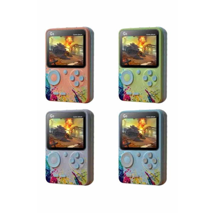 Game Box Mini 500 Adet Retro Oyun Taşınabilir Oyun Konsolu