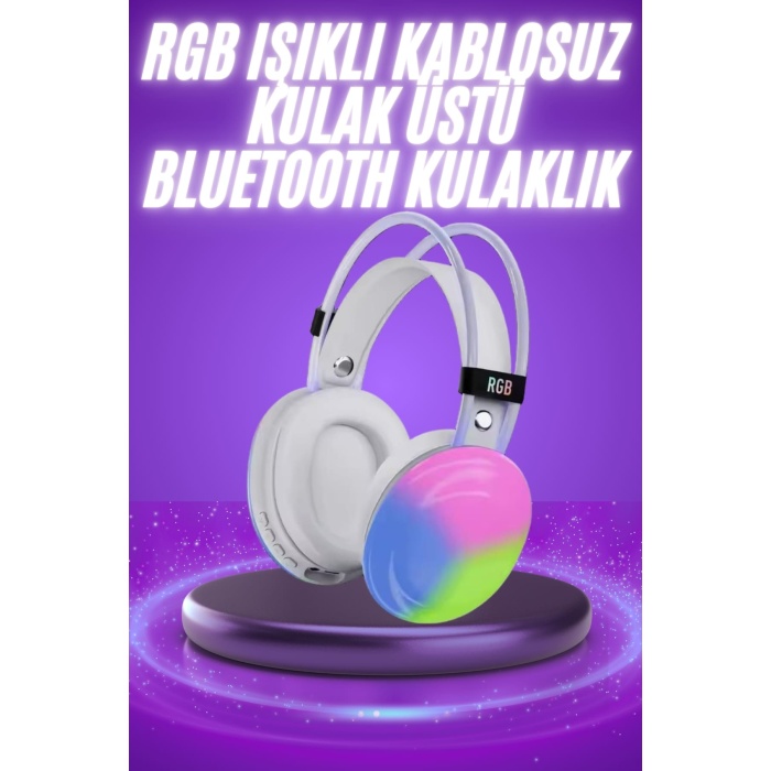 2025 Model Bluetooth Kulaklık Kulak Üstü Kablosuz Uzun Ömürlü Unısex