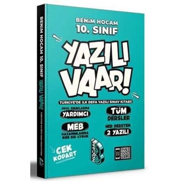 BENİM HOCAM 10 YAZILI VAR