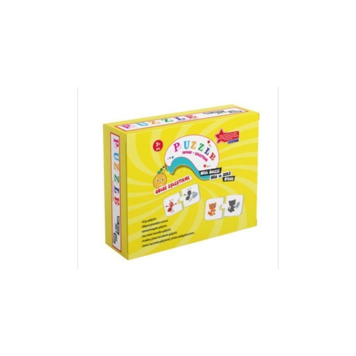 PUZZLE GÖLGE EŞLEŞTİRME 3+ YAŞ