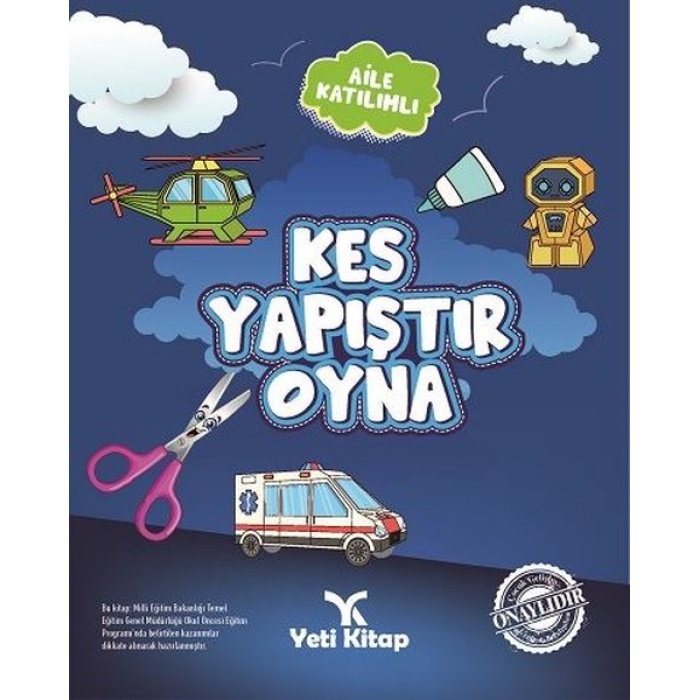 YETİ YAY - KES YAPIŞTIR OYNA KİTABI 2