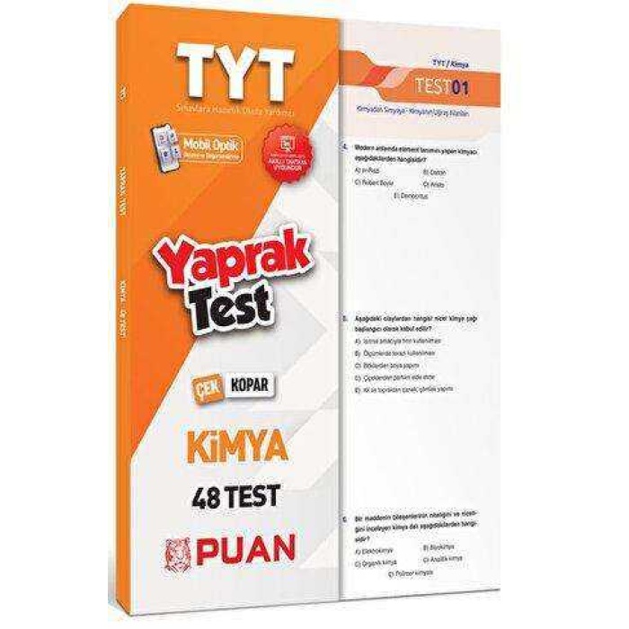 PUAN TYT KİMYA YT