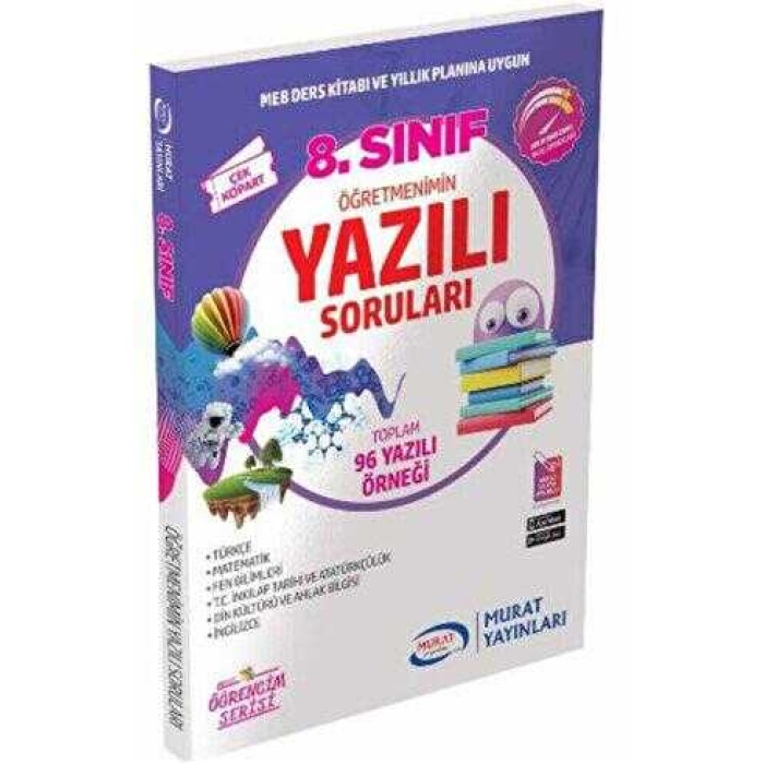 MURAT 8 ÖĞRETMEİN YAZILI SORULARI