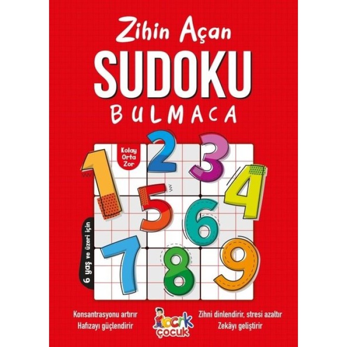 EMA YAYINLARI SUDOKU ZİHİN AÇAN BULMACA BICIRIK