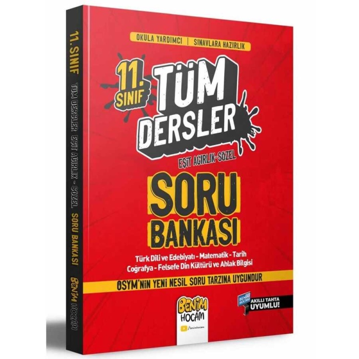 BENİM HOCAM 11 EŞİT AĞIRLIK TÜM DERSLER SB