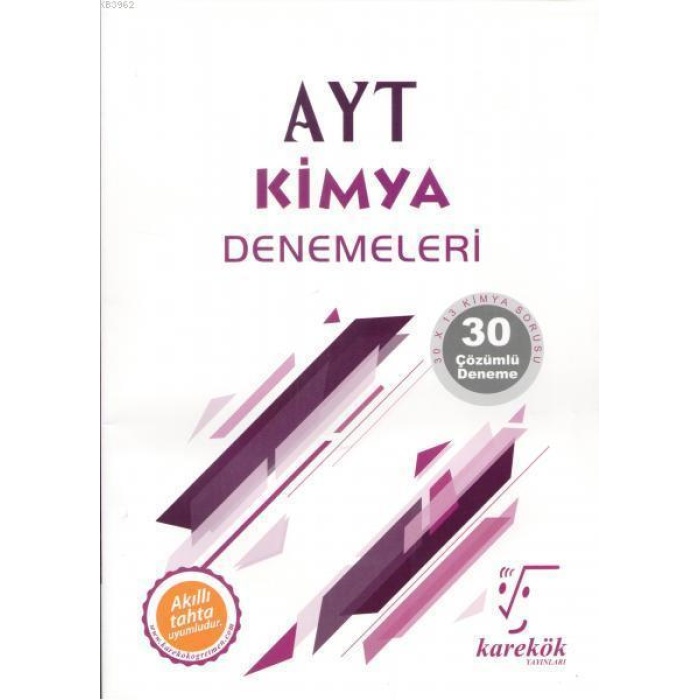 KAREKÖK AYT KİMYA 2019