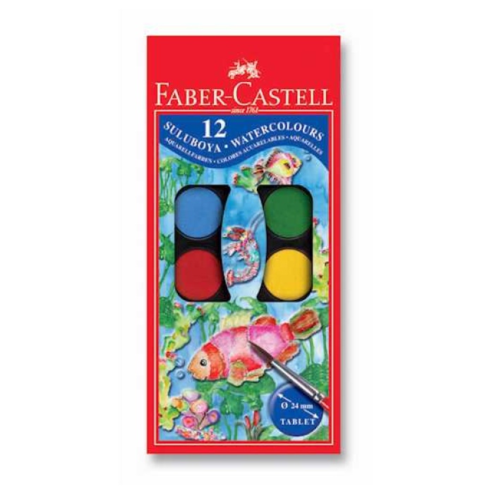 FABER CASTEL 12 Lİ SULU BOYA