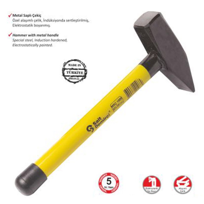 S.d. Metal Saplı Çekiç 1000 Gr