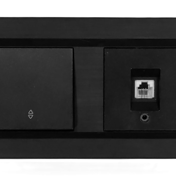 Ovivo Quantum Siyah Vaviyen+nümeris (telefon) Prizi 2li Set