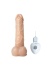 Oynar Başlı Titreşimli 18 Cm Realistik Vibratör Penis