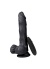 Titreşimli Zenci 21 Cm Realistik Vibratör Dildo Penis