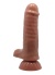 Yeni Nesil Çift Katmanlı 18.5 Cm Realistik Dildo