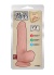 Bottomless Pleasure Kıkırdaklı Gerçekçi Dildo 20 Cm Ten