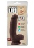 Pruriency Lord Kıkırdaklıı Gerçekçi Dildo 17.5 Cm Zenci