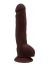 Carnalist Kıkırdaklı Gerçekçi Dildo 23.5 Cm Zenci