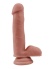 Philander Kıkırdaklı Gerçekçi Dildo 18 Cm Ten