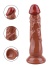 20 Cm Kahverengi Dildo