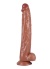 34.5 Cm Sex Shop Kahverengi Dildo Penis