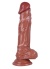 21 Cm Kahverengi Özel Penis Dildo