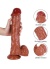 19.6 Cm Sex Shop Kahverengi Dildo