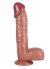 Sex Shop 34 Cm Kahverengi Dildo Penis