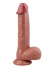 24 Cm Sex Shop Kahverengi Dildo