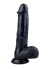 Sex Shop İstanbul 24 Cm Siyah Dildo