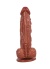 Sex Shop Özel 18.5 Cm Kahverengi Dildo