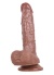 İstanbul Sex Shop 20.5 Cm Kahverengi Dildo