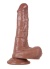 İstanbul Sex Shop 20.5 Cm Kahverengi Dildo