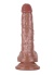 İstanbul Sex Shop 20.5 Cm Kahverengi Dildo