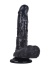 İstanbul Sex Shop 20.5 Cm Siyah Dildo